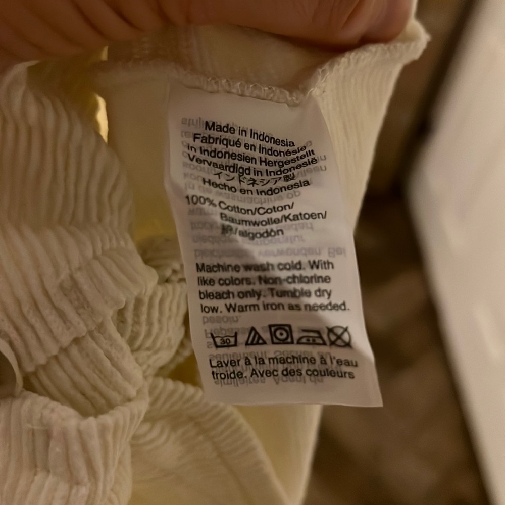 Madewell Texture And Thread Button Down Tie Tank … - image 5